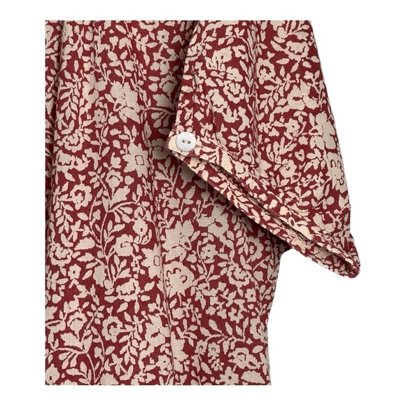 Faherty Carmel Dress-Spice Sunrise Floral NWOT - Picture 6 of 11